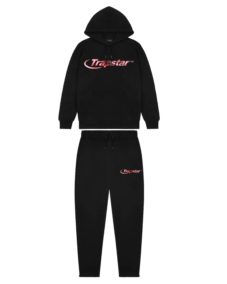 Hyperdrive Chrome Hoodie Tracksuit Black Infrared M SNEAKERS