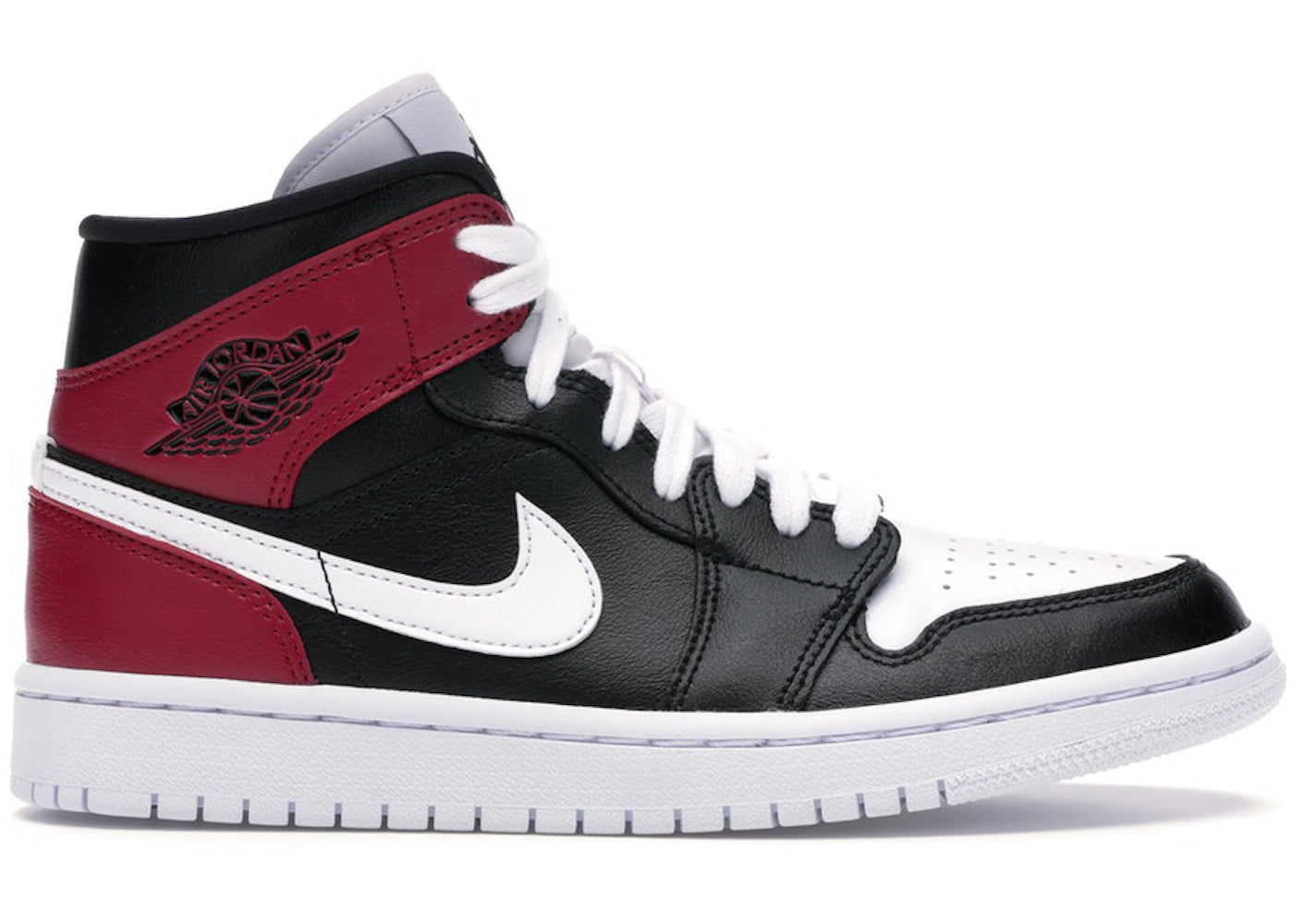 JORDAN 1 MID NOBLE RED