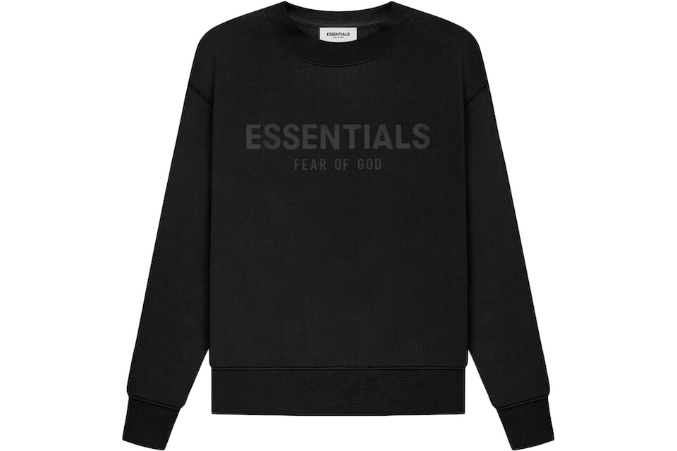 Fear of God Essentials Kids Pull-Over Crewneck Black/Stretch Limo