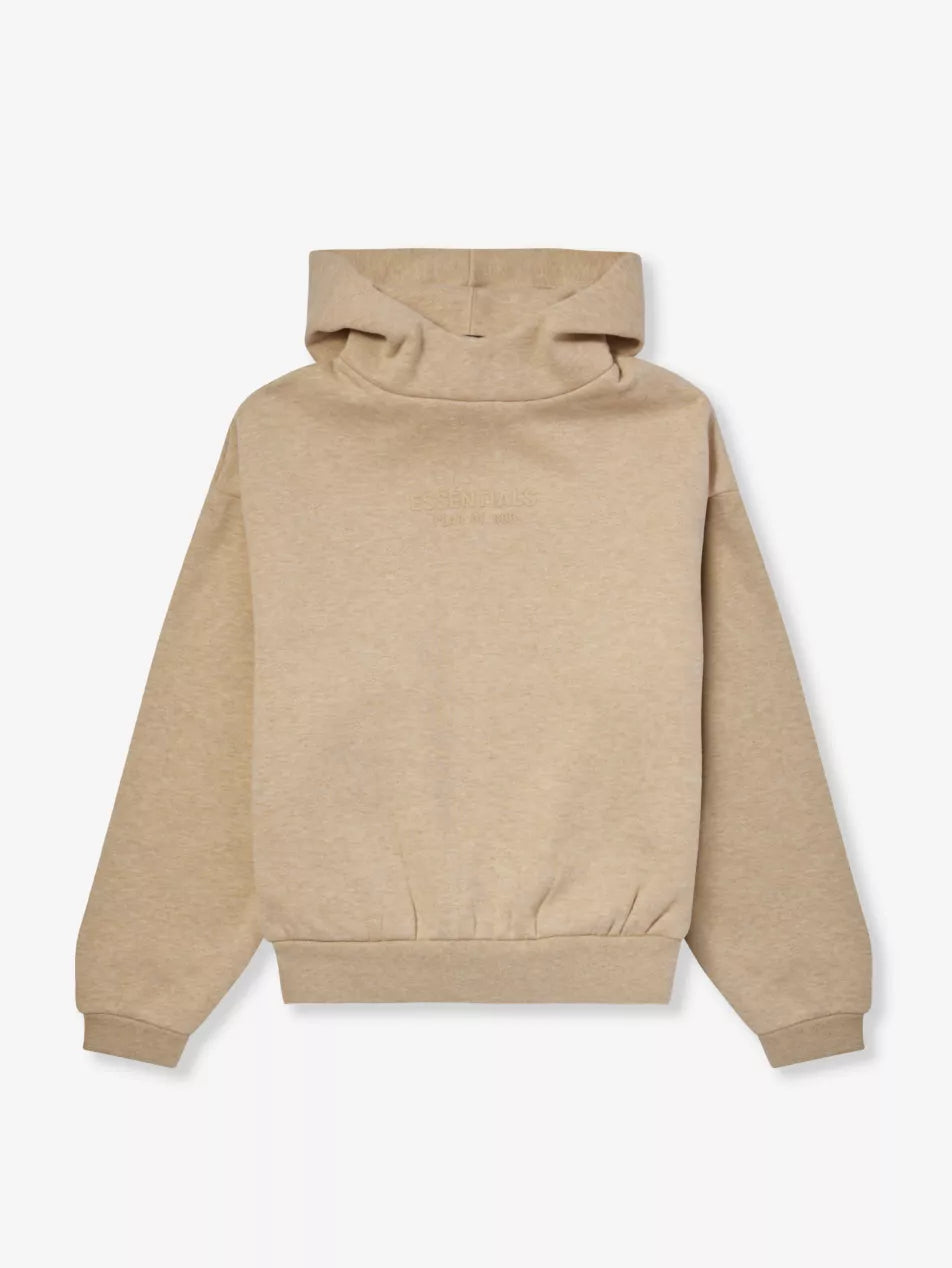 Fear Of God Essentials Kids Logo-Appliquéd Cotton-Blend Jersey Hoodie