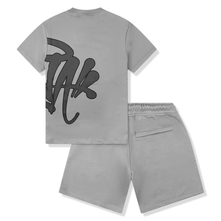 Syna World Logo Grey T-Shirt & Shorts