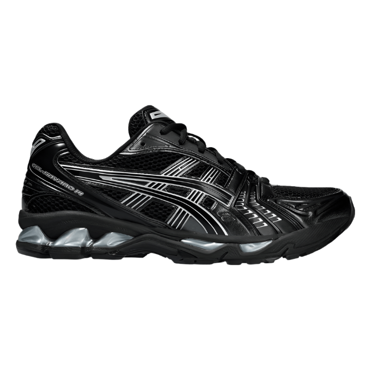 ASICS GEL-KAYANO 14 BLACK SILVER