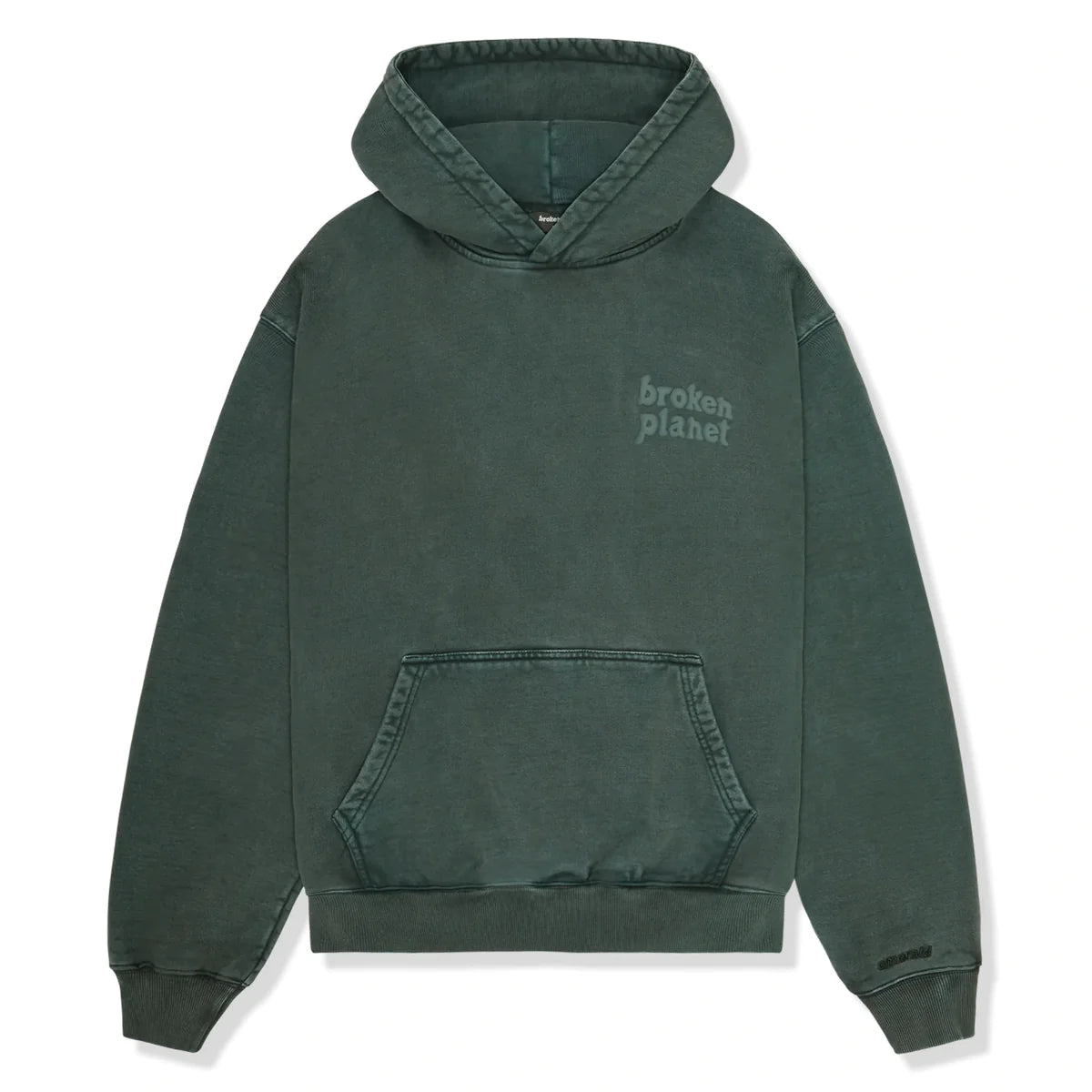 Broken Planet Basics Washed Emerald Hoodie