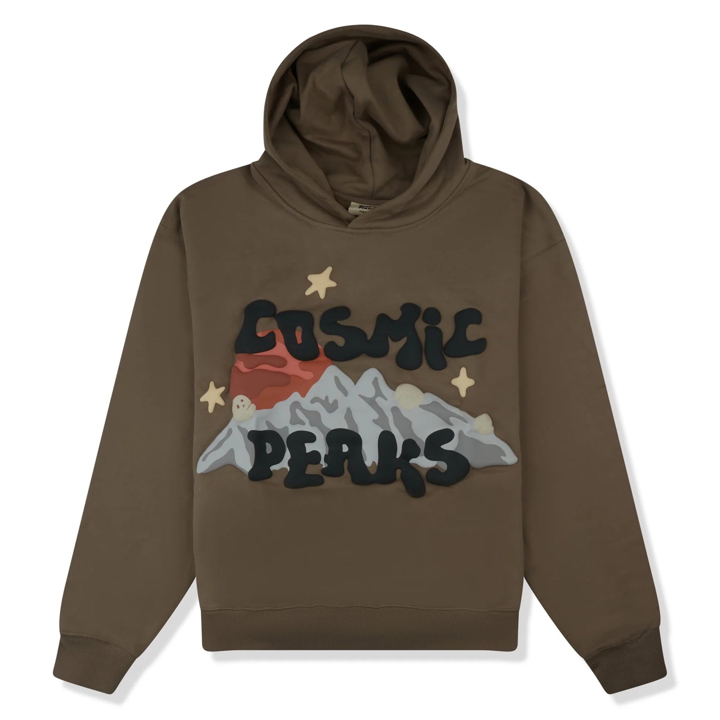 Broken Planet Cosmic Peaks Cinder Brown Hoodie