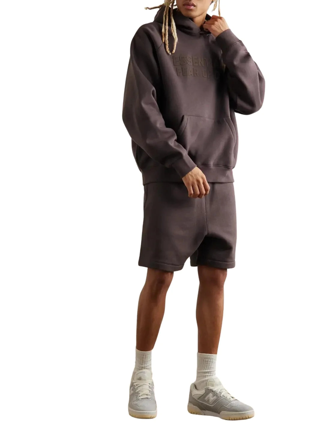 Essentials Fear Of God Plum Hoodie