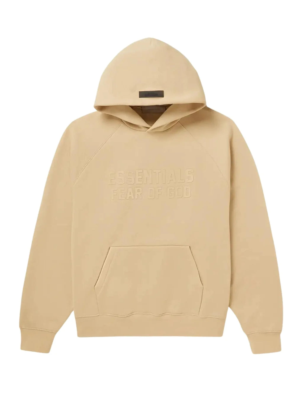 Essentials Feat Of God Sand Hoodie