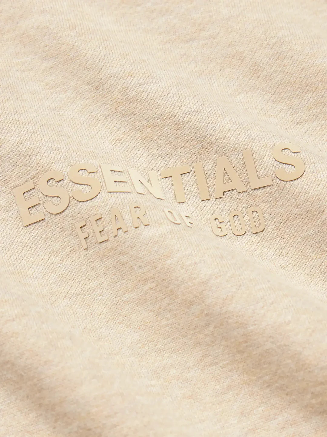 Fear Of God Essentials Hoodie Gold Heather