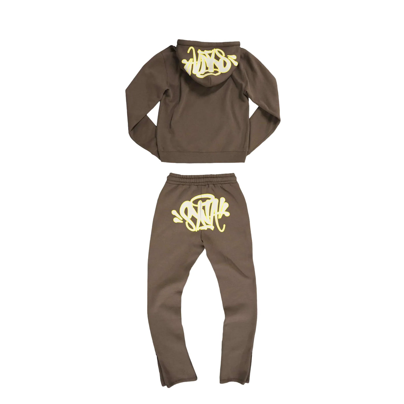 Syna World Logo Tracksuit Brown