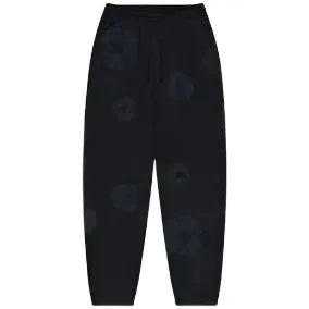 Denim Tears Cotton Wreath Sweatpants Black Monochrome