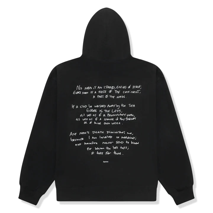 Supreme x Corteiz Rule The World Black Hoodie