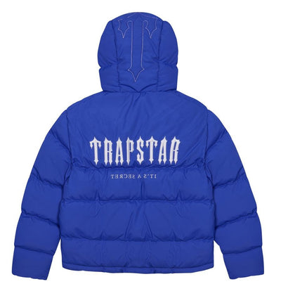 Trapstar Decoded Hooded Puffer 2.0 - Dazzling Blue  Medium