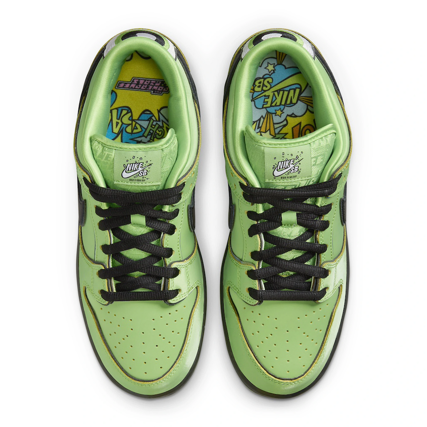 The Powerpuff Girls x Nike SB Dunk Low Buttercup