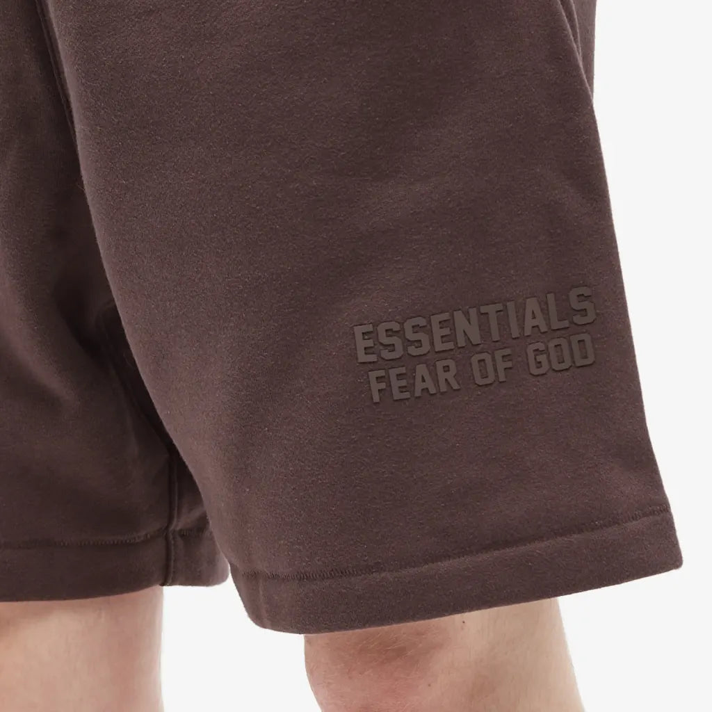 ESSENTIALS FEAR OF GOD PLUM SHORTS AND TEE SET - M SNEAKERS