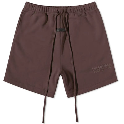 ESSENTIALS FEAR OF GOD PLUM SHORTS AND TEE SET - M SNEAKERS