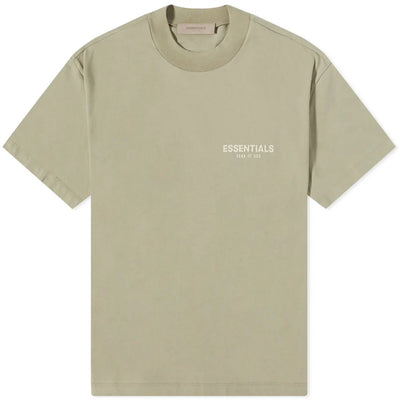 FEAR OF GOD ESSENTIALS LOGO TEE SEAFOAM - M SNEAKERS