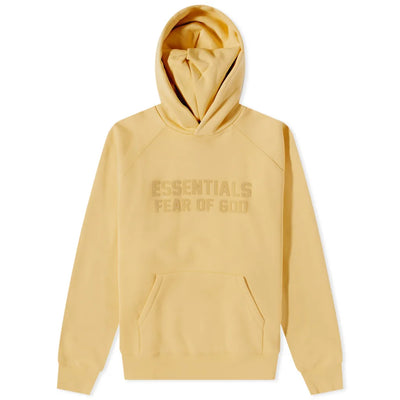FEAR OF GOD ESSENTIALS HOODY LIGHT TUSCAN - M SNEAKERS