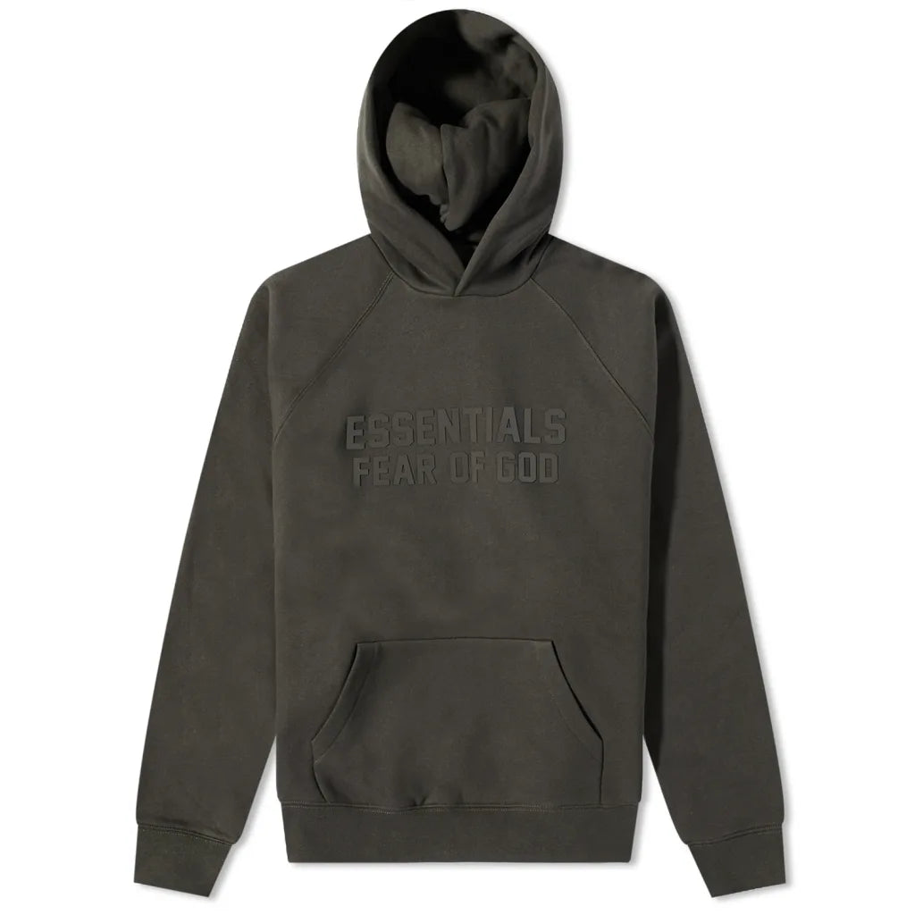 FEAR OF GOD ESSENTIALS HOODY OFF BLACK - M SNEAKERS