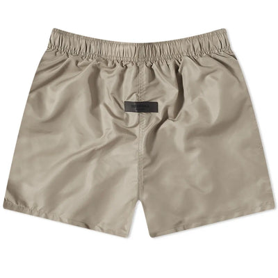 FEAR OF GOD ESSENTIALS RUNNING SHORT TAUPE - M SNEAKERS