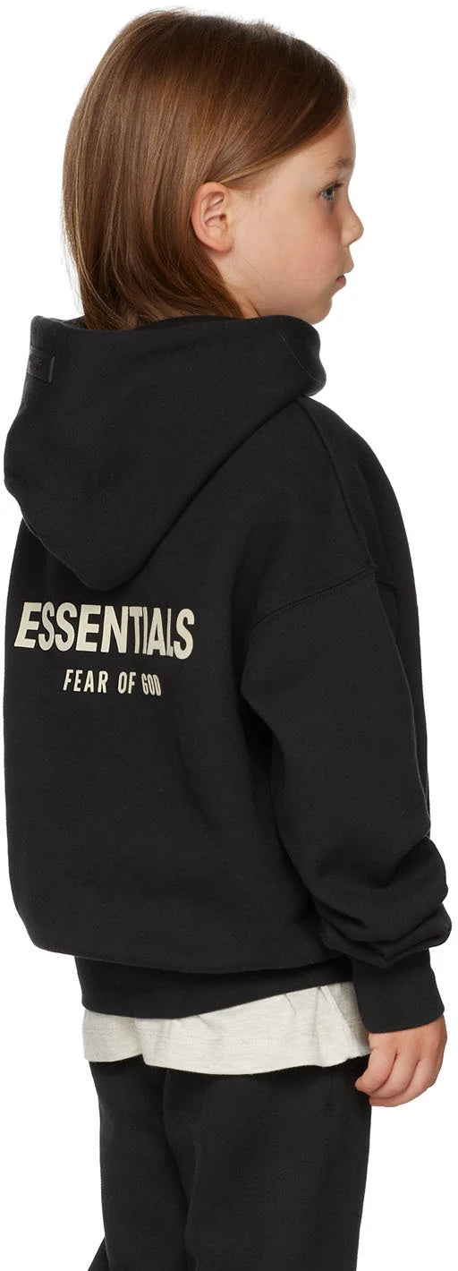 KIDS FEAR OF GOD ESSENTIALS HOODIE BLACK SS22 - M SNEAKERS