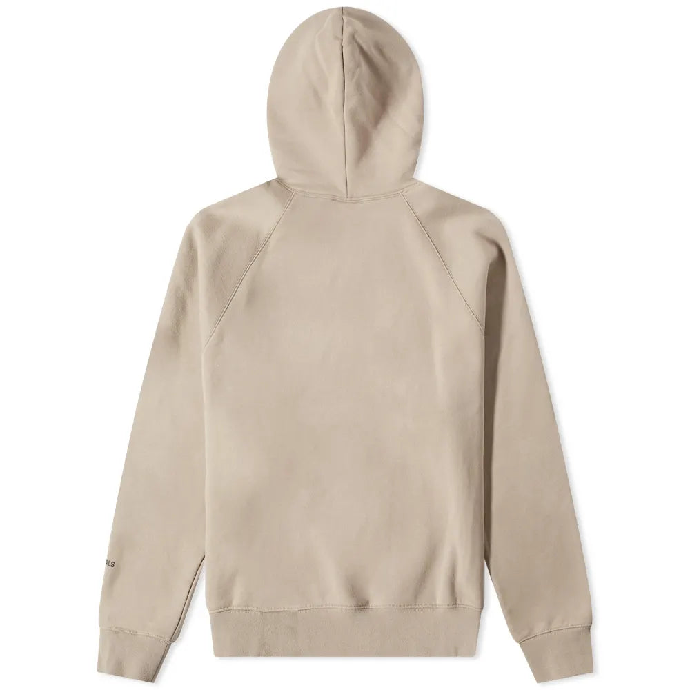 FEAR OF GOD ESSENTIALS CORE POPOVER HOODY TAN / STRING - M SNEAKERS