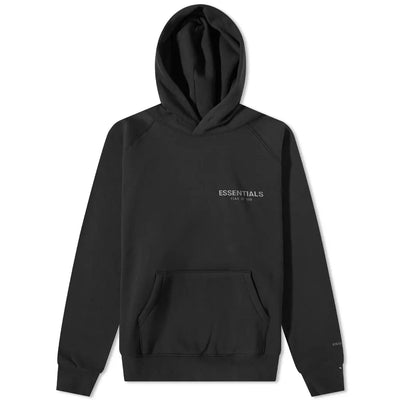 FEAR OF GOD ESSENTIALS  CORE POPOVER HOODY STRETCH LIMO - M SNEAKERS
