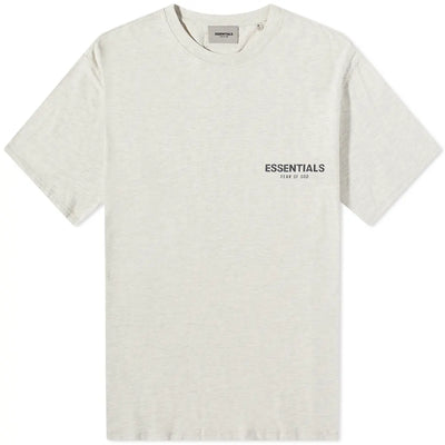 FEAR OF GOD ESSENTIALS TEE CORE LIGHT HEATHER OATMEAL - M SNEAKERS