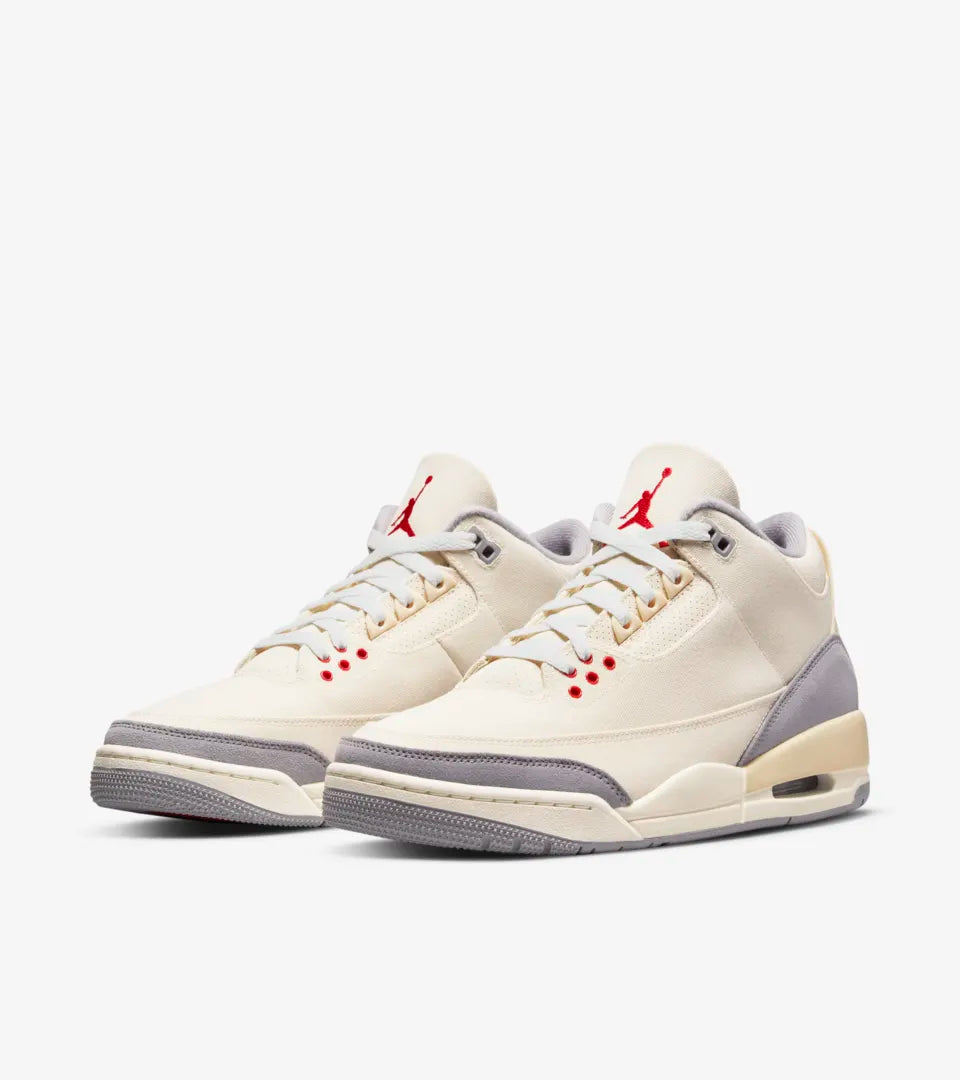 JORDAN 3 RETRO 'MUSLIN' - M SNEAKERS