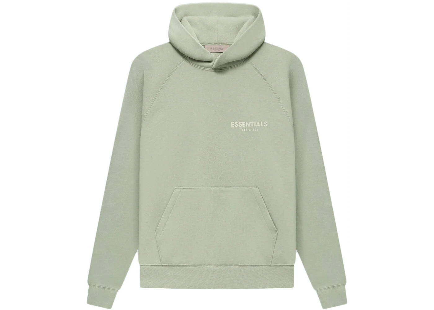 ESSENTIALS FEAR OF GOD CORE POPOVER HOODIE AND SWEATPANTS SET SEAFOAM - M SNEAKERS