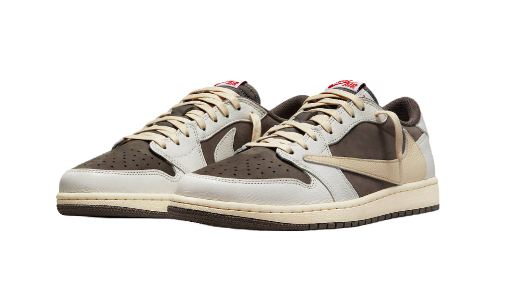 JORDAN 1 LOW TRAVIS SCOTT REVERSE MOCHA - M SNEAKERS