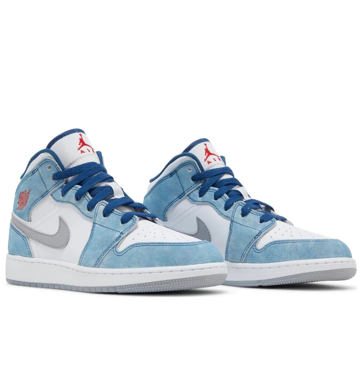 Air Jordan 1 Mid French Blue (GS) - M SNEAKERS