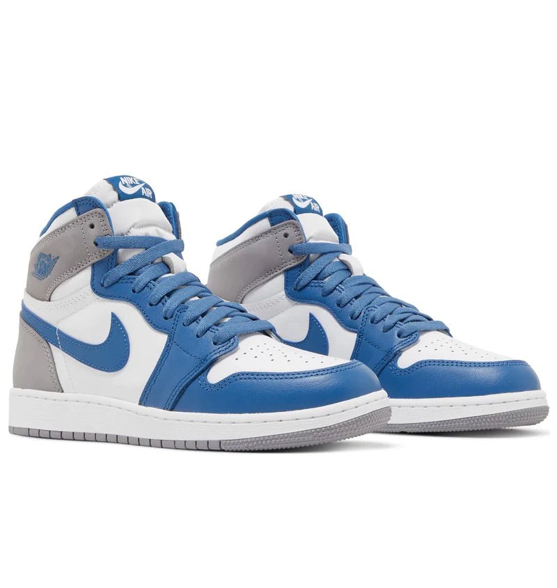 AIR JORDAN 1 RETRO HIGH OG TRUE BLUE (GS) - M SNEAKERS