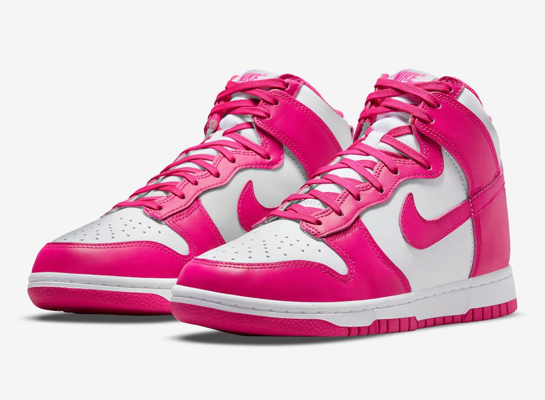 DUNK HIGH PINK PRIME - M SNEAKERS