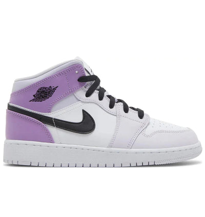 JORDAN 1 MID BARELY GRAPE (GS) - M SNEAKERS