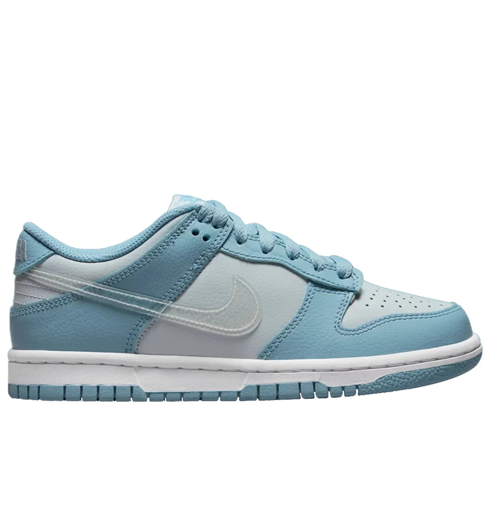 DUNK LOW CLEAR BLUE SWOOSH (GS) - M SNEAKERS