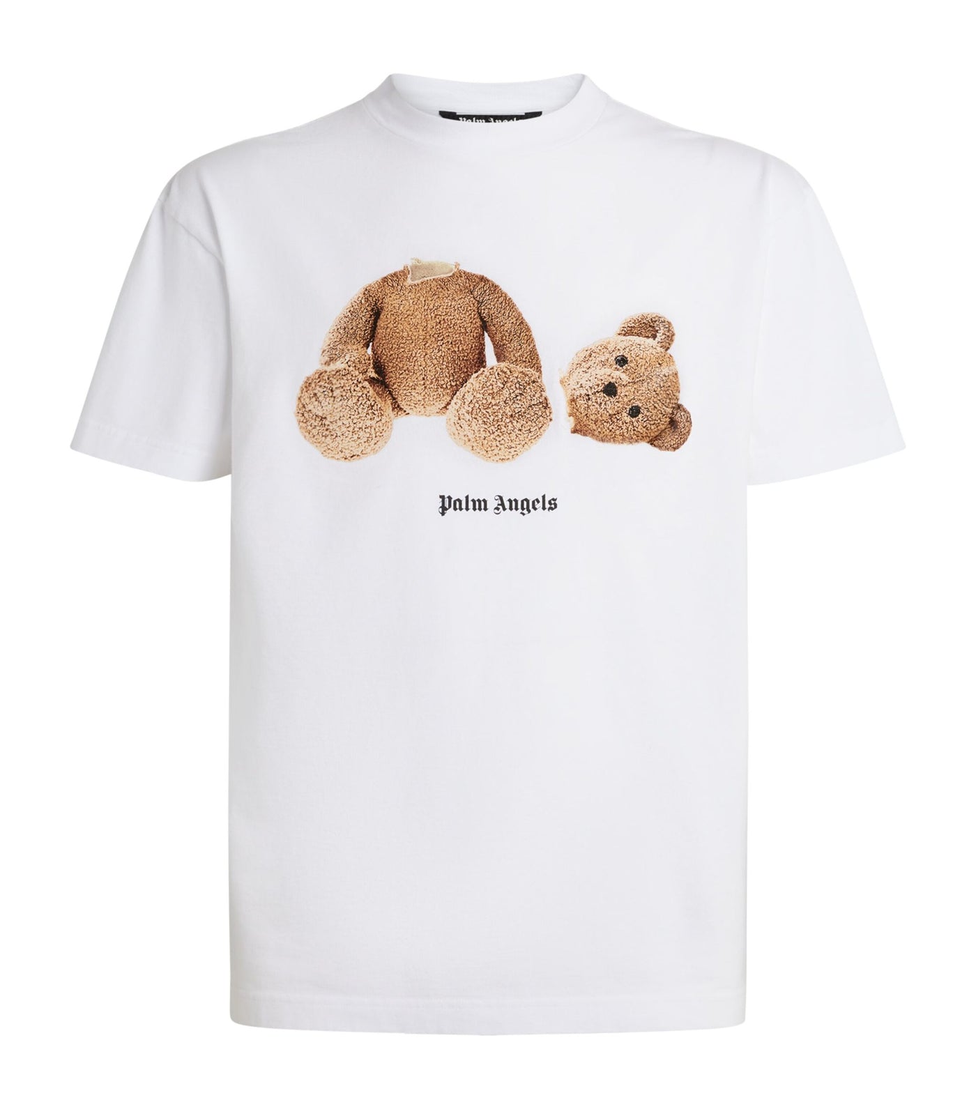 PALM ANGELS SPRAY LOGO KILL THE BEAR TEE - M SNEAKERS