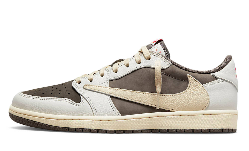 JORDAN 1 LOW TRAVIS SCOTT REVERSE MOCHA - M SNEAKERS